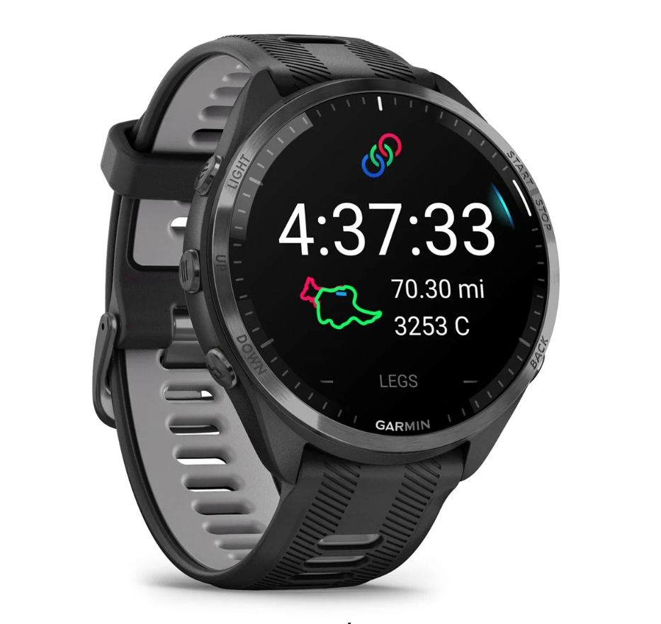 【新品未使用】GARMIN ガーミン Forerunner 965 Black Garmin Forerunner 965 GPS Smartwatch, AMOLED Display