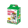 Fuji Instax 2 Pack= 20 Sheets (White) for Instax Mini 8, 9 and 11 Cameras